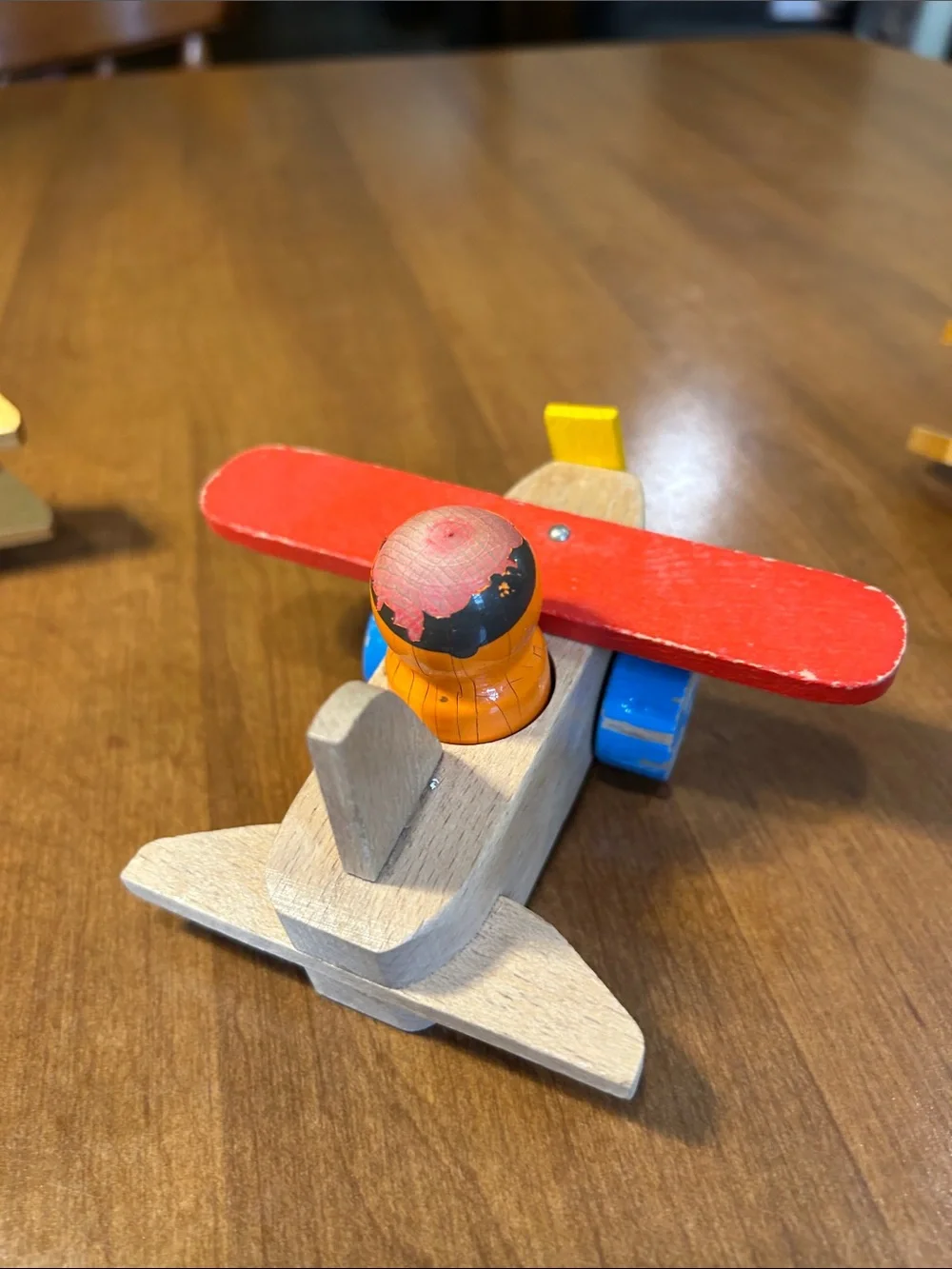Mattel three wooden